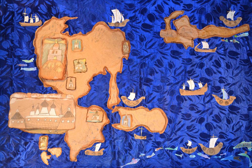Детская карта Соловецкого архипелага